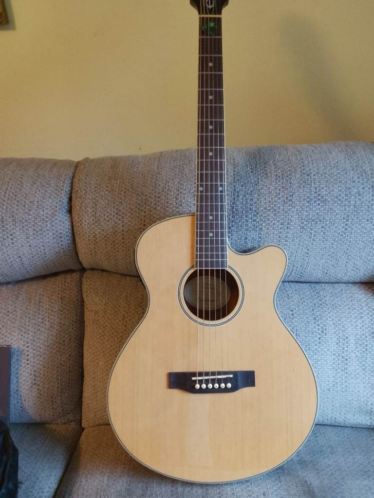 Epiphone Guitar with Epiphone Bag. Stand.