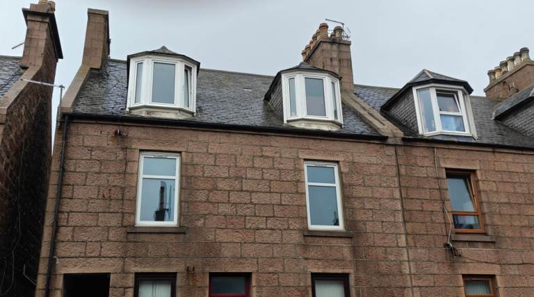 Top floor flat