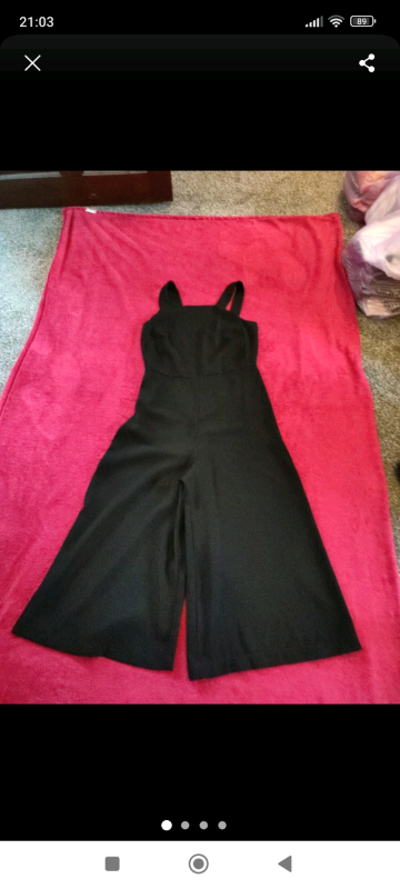 image for M&S WIDE LEG ALL IN ONE SIZE 6 REGULAR 