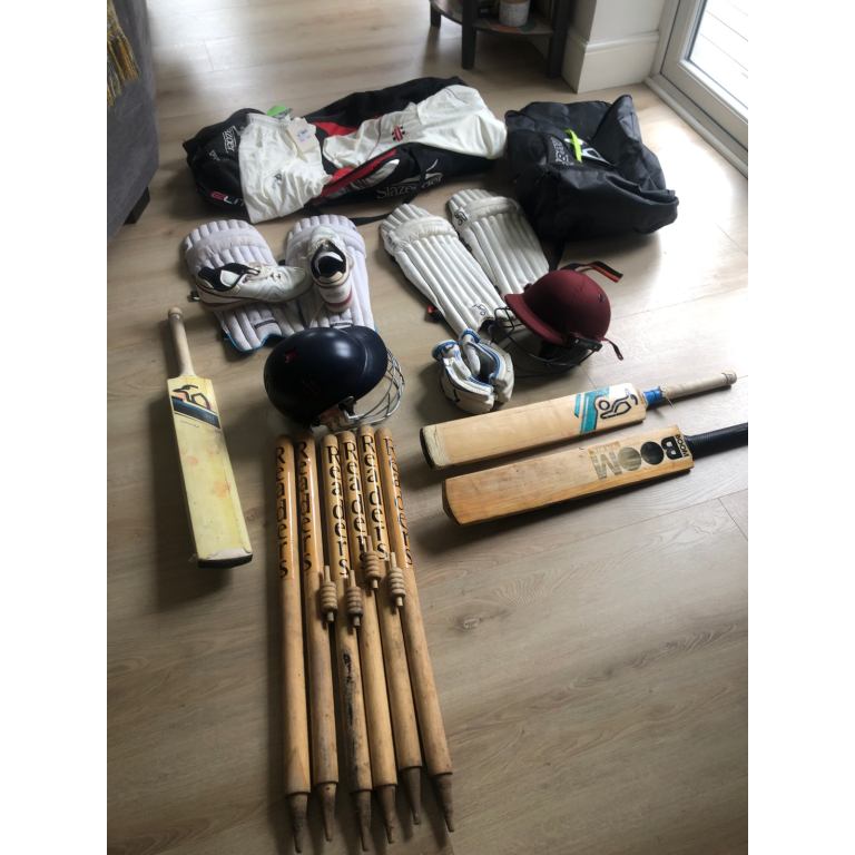 Boys Youth Cricket Equipment - Job Lot