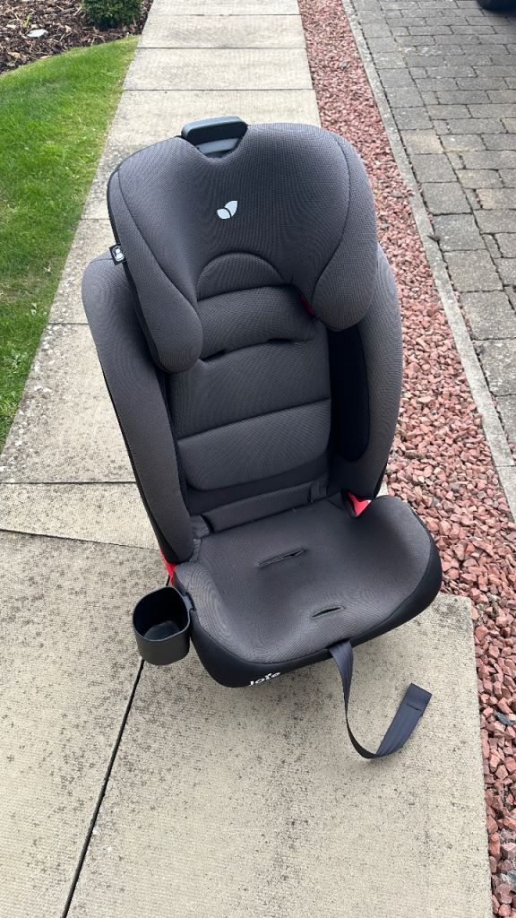 Joie i-Spin 360 Car Seat (Group 1/2/3) with Isofix - Grey, Good Condition