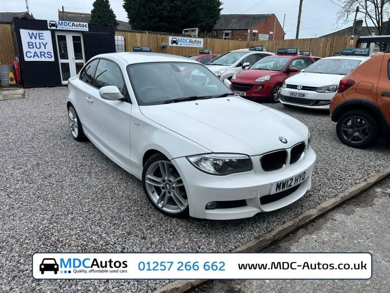 2012 BMW 1 Series 118d M Sport Diesel, £35 Tax, Long MOT, Great Service History, HPI Clear COUPE ...