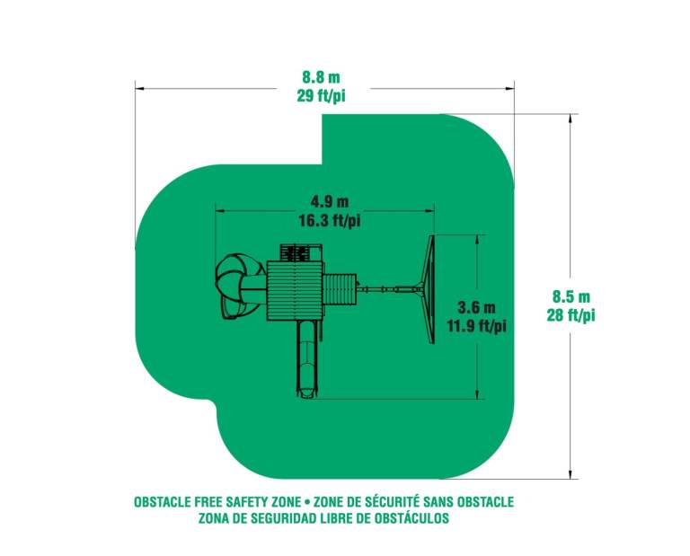 The Skyline Lookout Wooden Climbing Frame