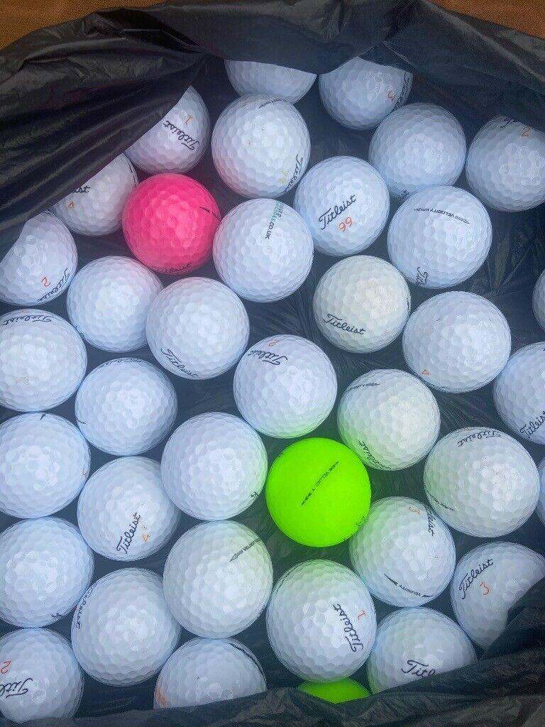 50 titleist velocity golfballs no lake balls