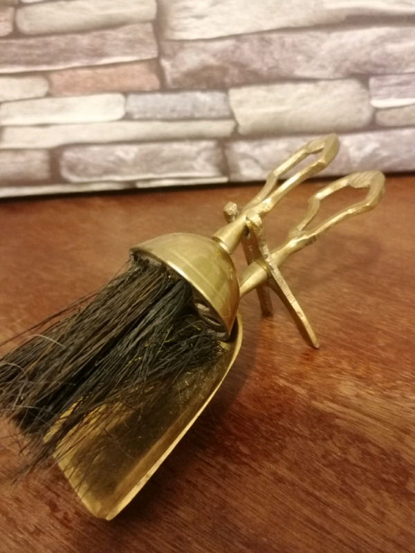  Vintage Brass Crumb Tray4,5inch. 