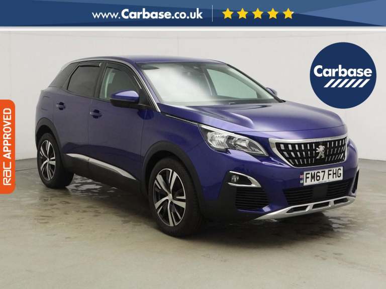 2018 Peugeot 3008 1.2 PureTech Allure SUV 5dr Petrol Manual Euro 6 (s/s) (130 ps) SUV PETROL Manual