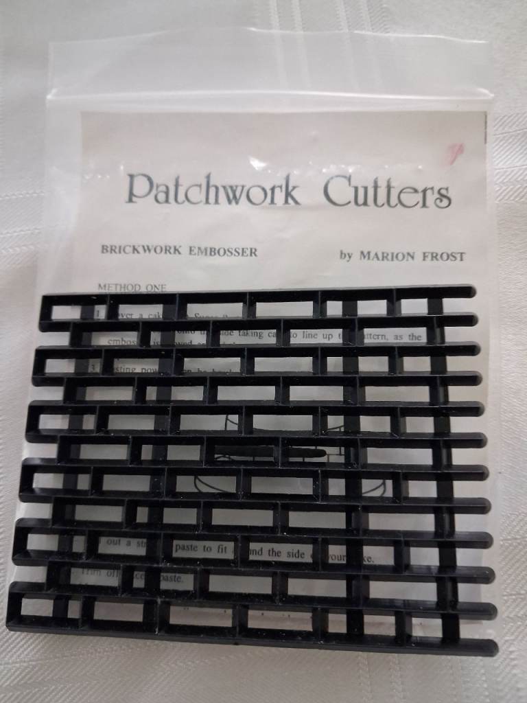 3 x Patchwork cutters by Marion Frost