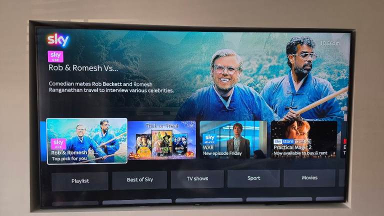 75" Samsung TV