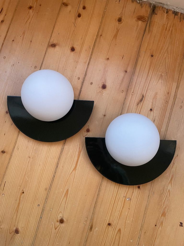 image for Pair of art deco style wall lights