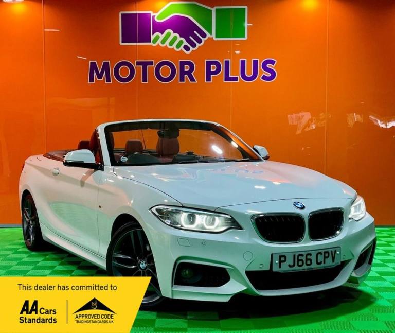 2016 66 BMW 2 SERIES 2.0 218D M SPORT CONVERTIBLE 2DR DIESEL MANUAL EURO 6 (S/S)