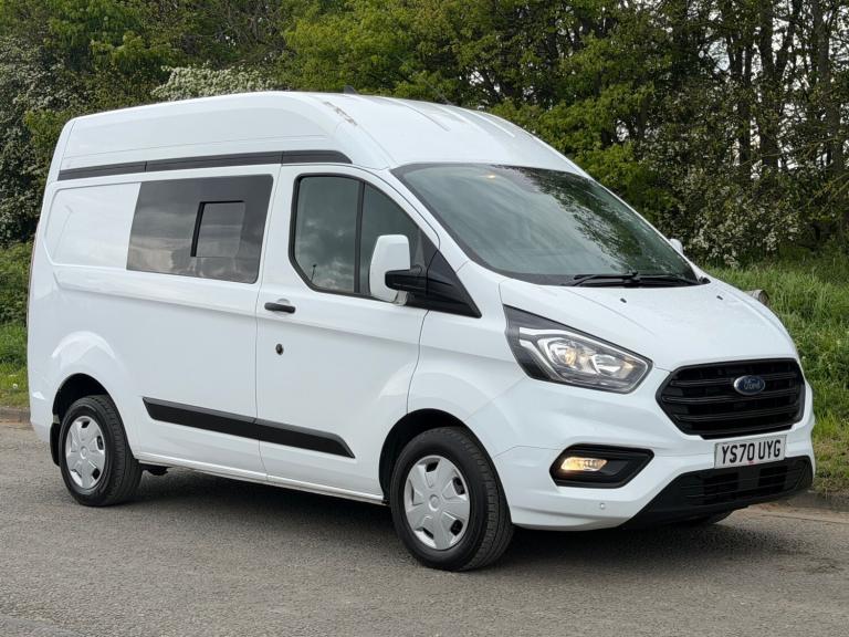 2021 FORD TRANSIT CUSTOM TREND HIGH ROOF 300 130bhp FULLY INSULATED/CARPETED!