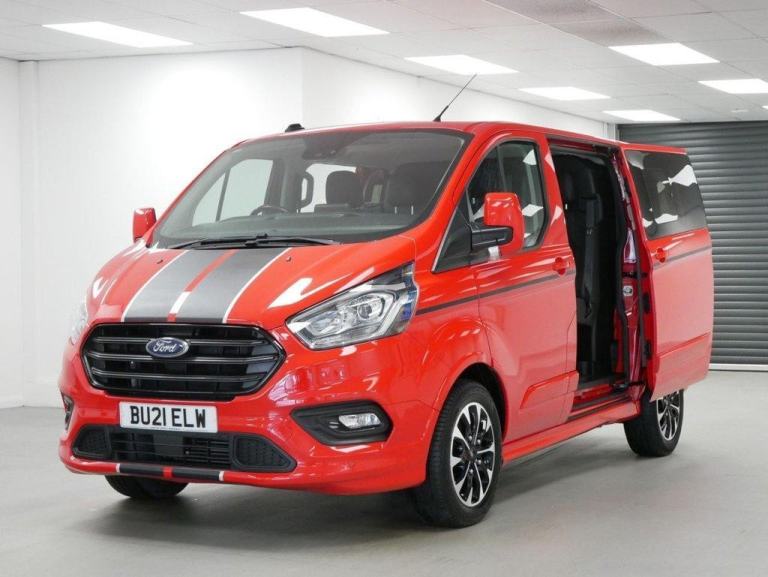 2021 TRANSIT CUSTOM 320 2.0 EBL 185 BHP SWB SPORT NAV AUTO 5 SEATER CREWCAB