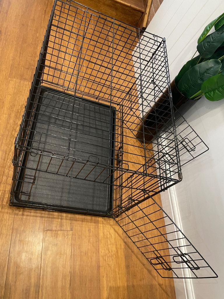 Pet crate carrier cage foldable 