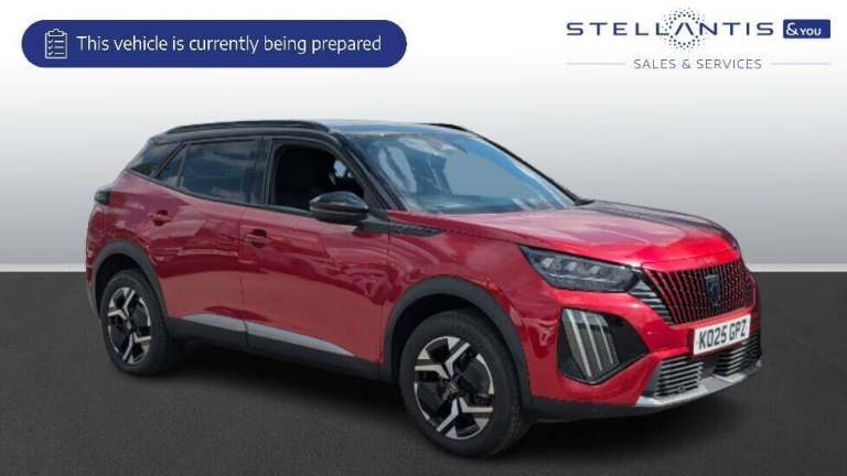 2025 Peugeot 2008 1.2 Hybrid 145 GT 5dr e-DSC6 HATCHBACK PETROL Automatic