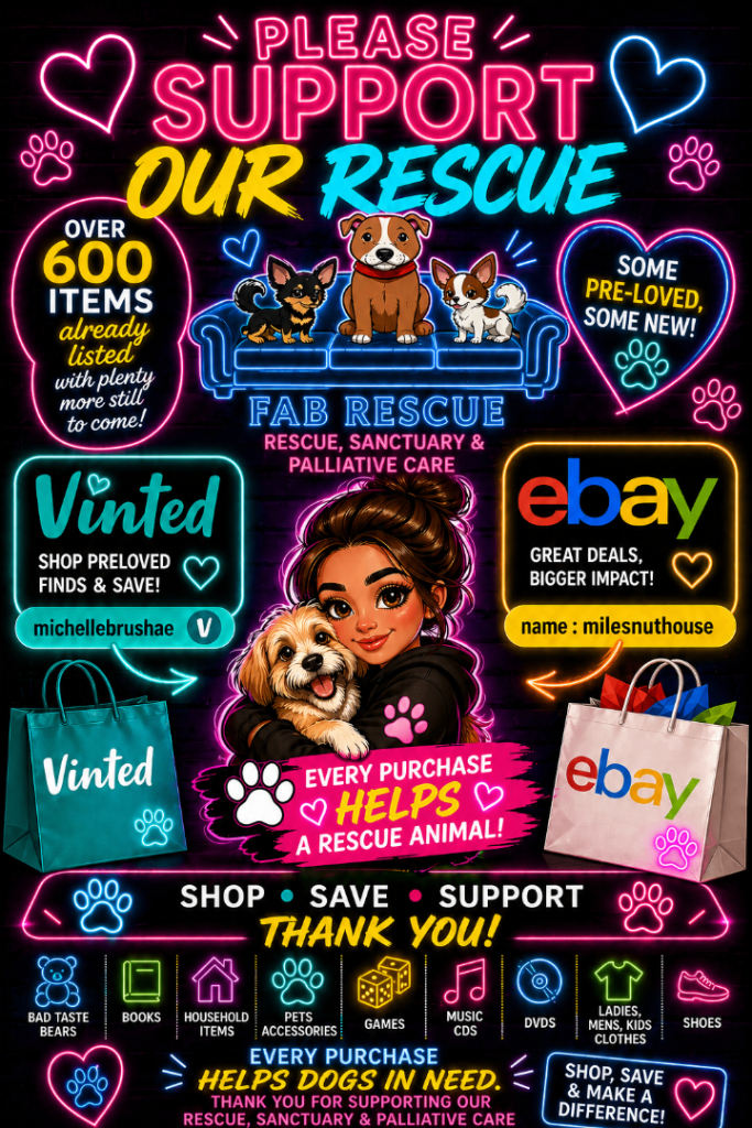 Raising much needed funds for dog rescue