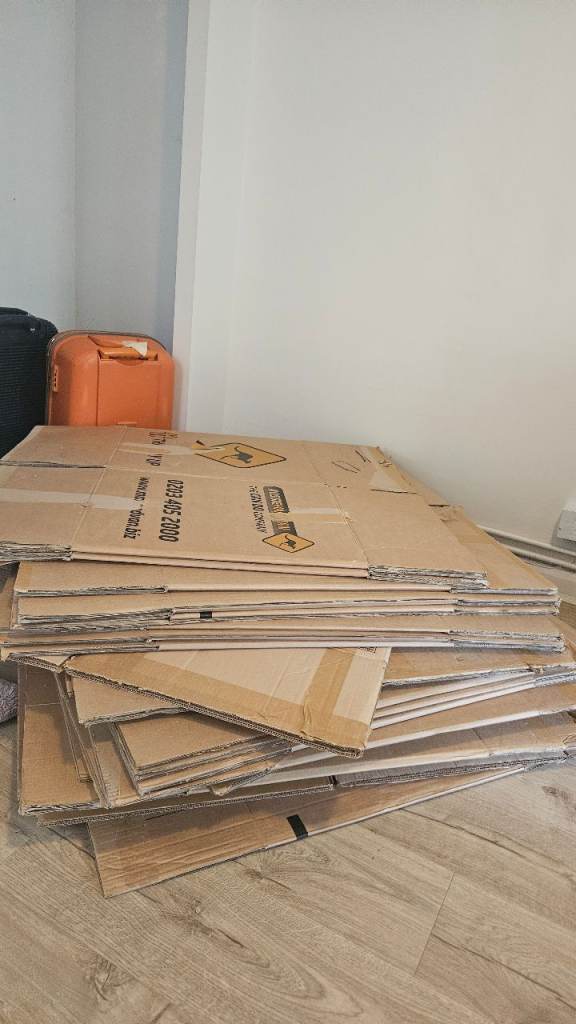 Used Cardboard Moving Boxes - Good Condition