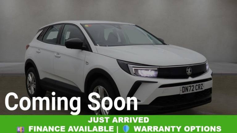 2022 Vauxhall Grandland 1.5 Turbo D SE SUV 5dr Diesel Auto Euro 6 (s/s) (130 ps) HATCHBACK Diesel...