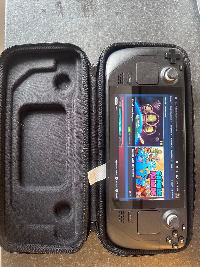 Steam Deck 256GB Gaming Handheld Console - Good Condition
