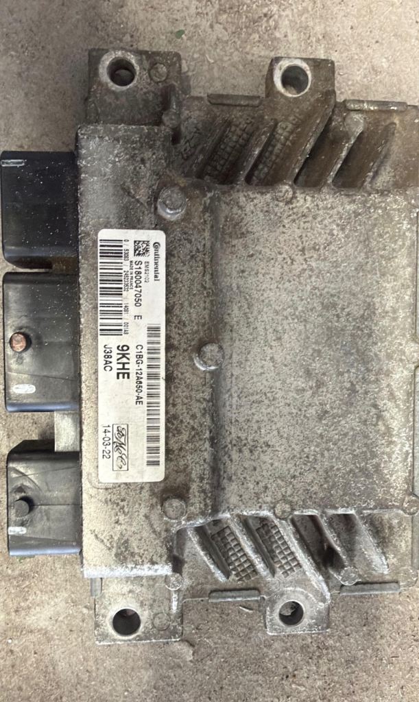Ford ECU Engine Control Module S180047050 E C1BG-12A650-AE | Continental EMS2102 | Genuine OEM
