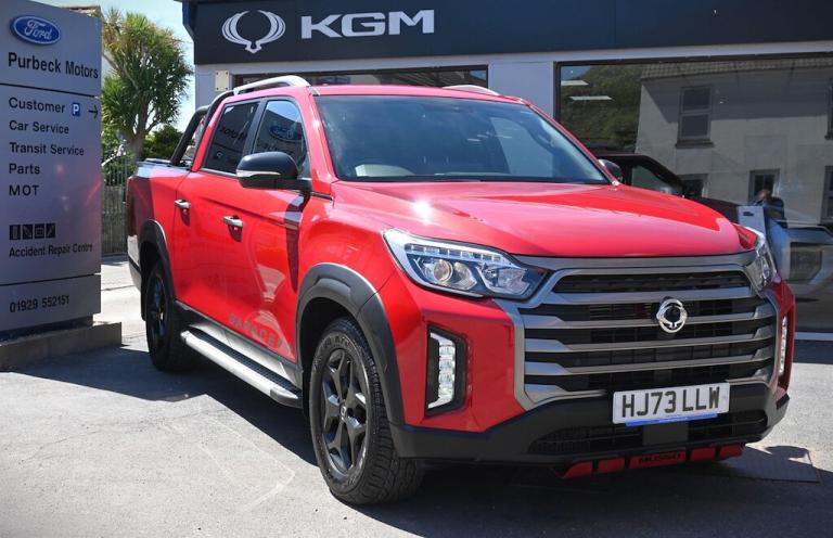 2023 Ssangyong Musso 2.2D Saracen Plus Auto 4WD LWB Euro 6 4dr Pick Up Diesel Automatic