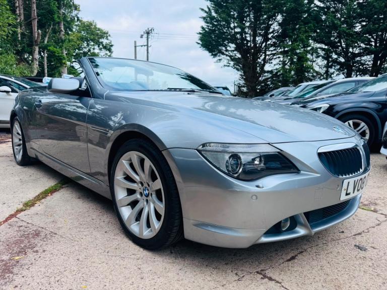2008 BMW 6 Series 630i Sport 2dr Auto CONVERTIBLE Petrol Automatic