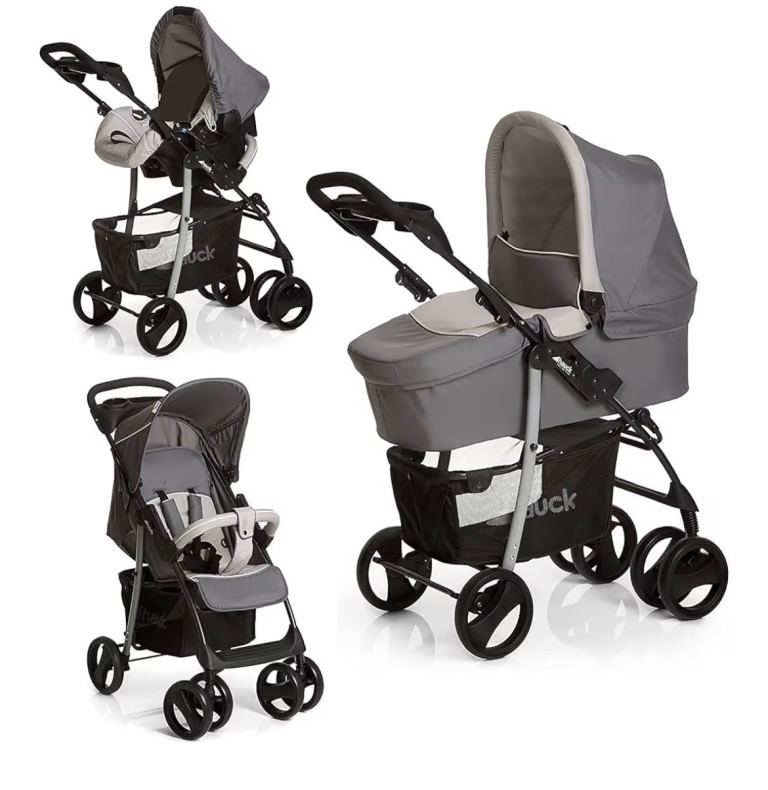 Pushchair -Trio Set -from newborn to toddler 