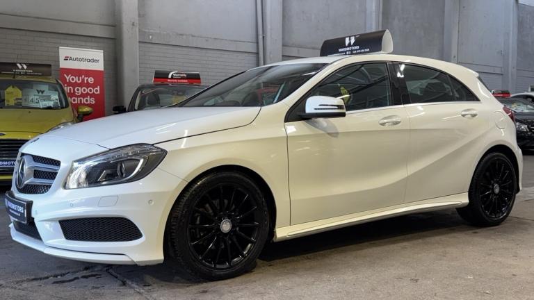 MERCEDES-BENZ A CLASS 1.5 A180 CDI AMG Sport White 5dr