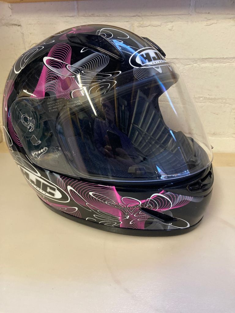 Ladies youth motorcycle helmet