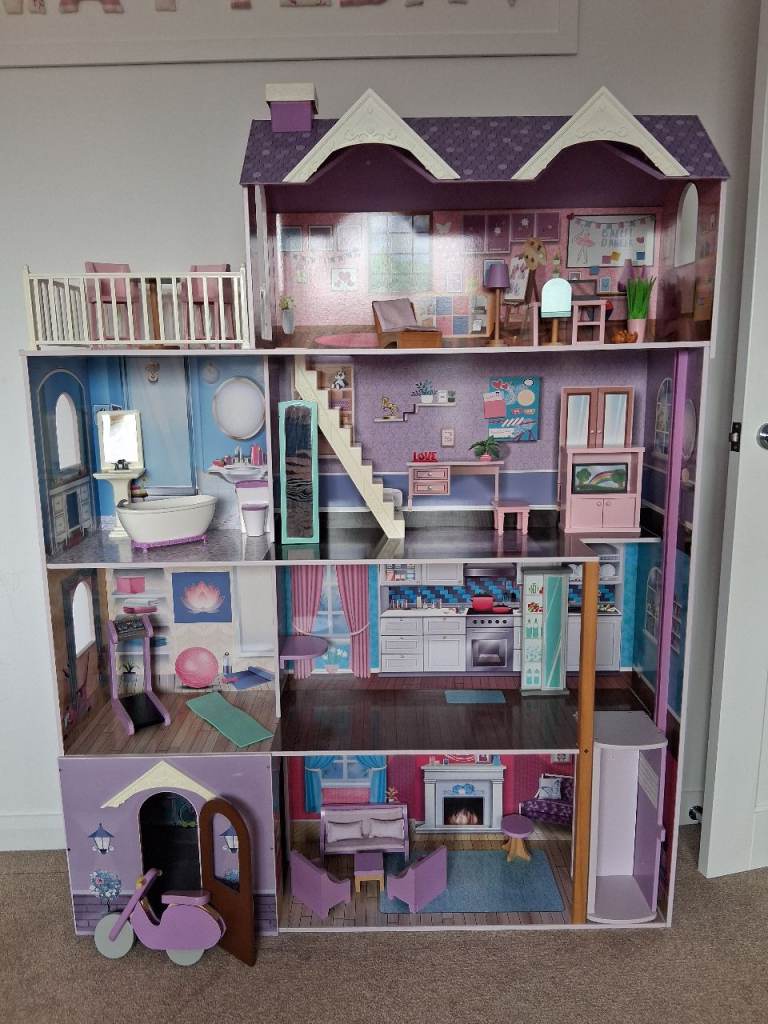 Wooden dolls house