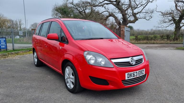 2013 Vauxhall Zafira 1.6i [115] Exclusiv 5dr MPV Petrol Manual