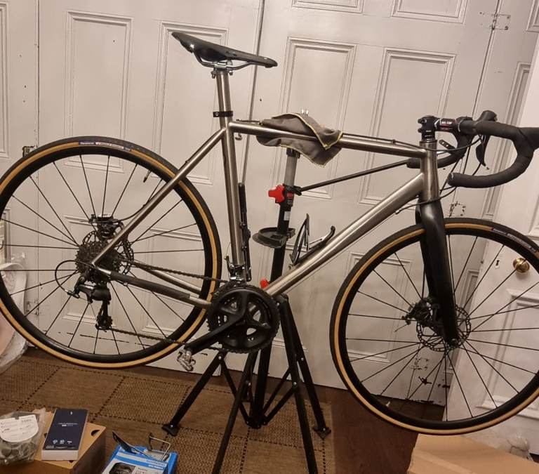 Custom Titanium frame Gravel / Adventure Road Bike