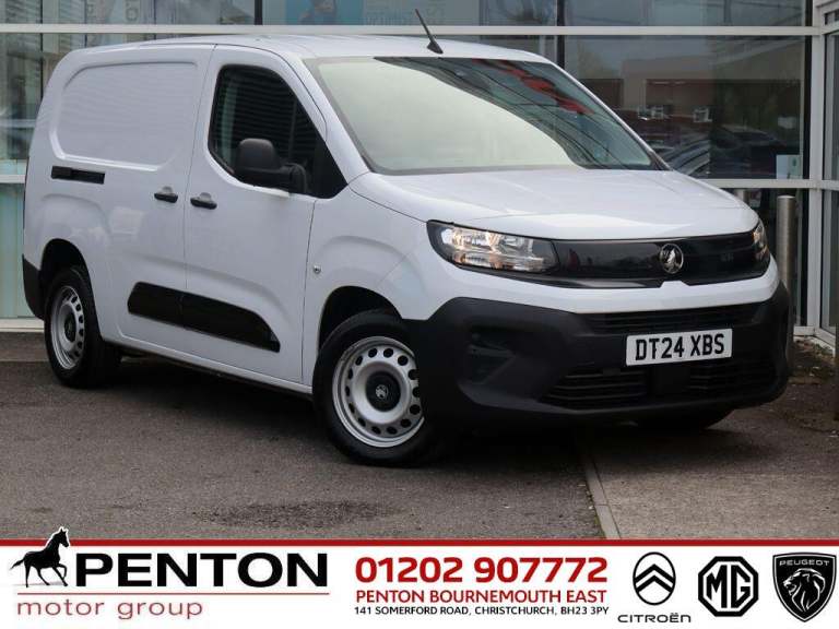 2024 Vauxhall Combo 1.5 Turbo D 100ps Prime H1 Van PANEL VAN DIESEL Manual
