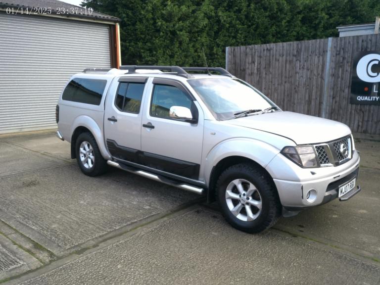 2007 Nissan Navara Double Crew Cab Aventura 2.5dCi 4WD Auto PICKUP CAR PICK UP Diesel Automatic