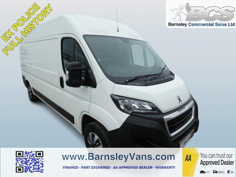 2018 Peugeot Boxer 2.0 BlueHDi H2 Professional Van 130ps PANEL VAN DIESEL Manual