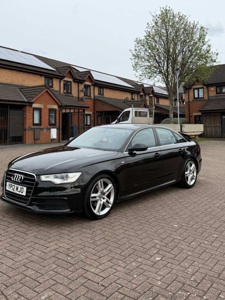 Audi A6 S-line 2.0tdi 2012 177bhp Black Edition 113,000 miles TOP SPEC
