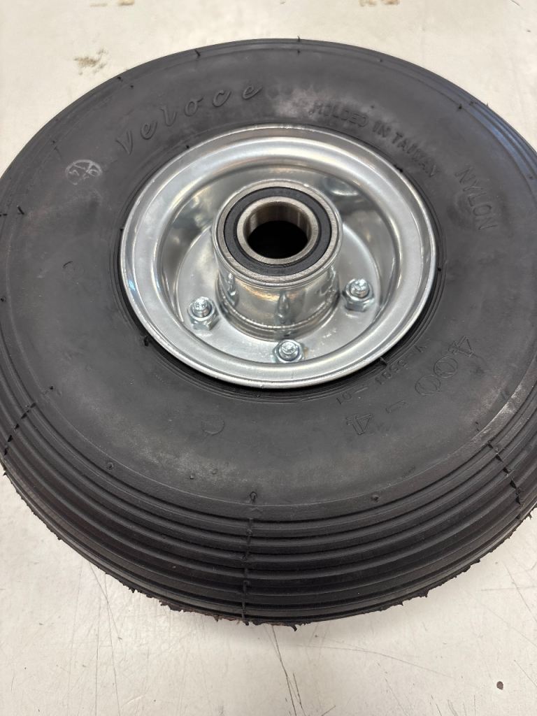 Wheel complete with bearings 