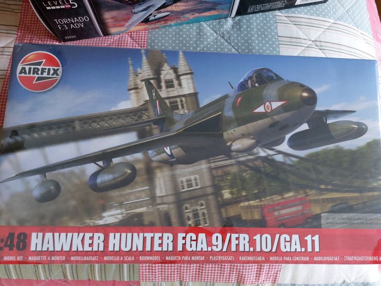 Airfix 148th scale Hawker Hunter