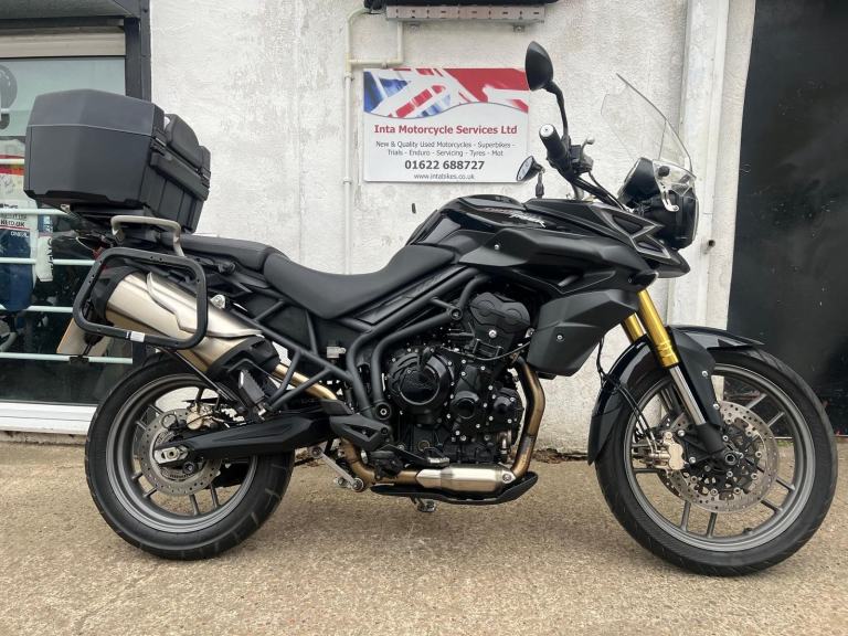 TRIUMPH TIGER 800 ABS ADVENTURE BIKE 2013 LOW MILEAGE