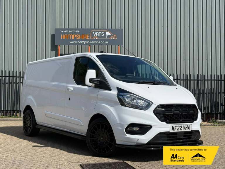 2022 Ford Transit Custom 2.0 EcoBlue 130ps Low Roof Limited Van PANEL VAN DIESEL Manual