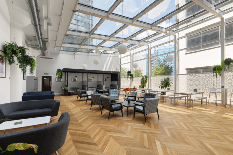 5 Desks Serviced Office | Flexible Terms, Gym, Café & Parking | West London