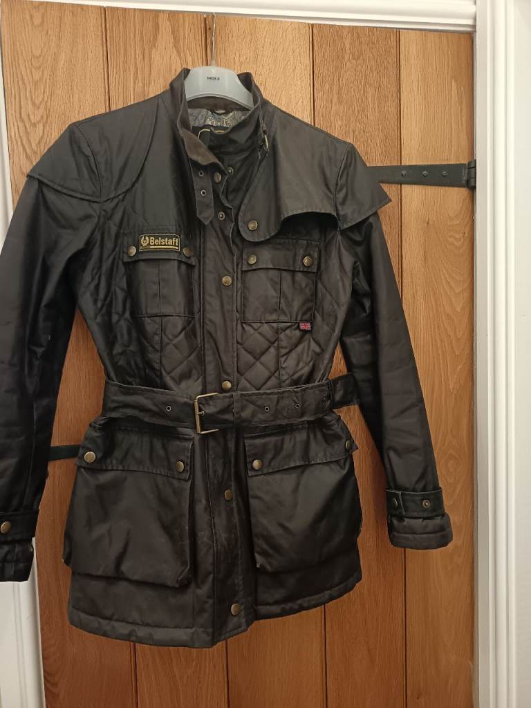 Women's Waxed Cotton Belstaff Jacket size 46/14