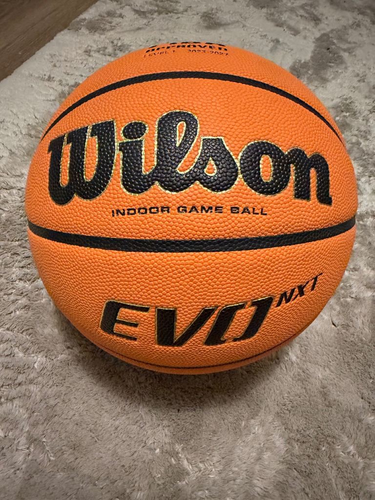 Wilson EVO NXT Indoor Game Basketball – Size 7,