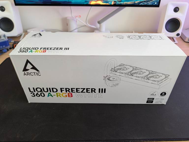 Arctic Liquid Freezer III 360mm AIO CPU cooler - White