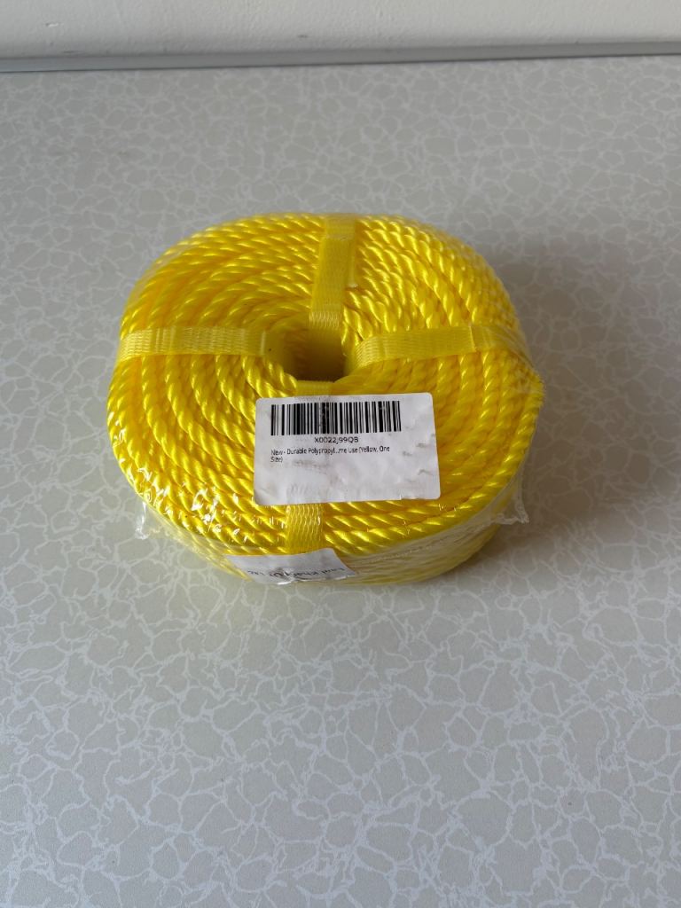 Yellow Polypropylene Rope