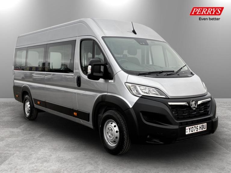 2026 Vauxhall Movano 2.2 Turbo D 165ps H2 Window Van Prime Medium Roof Window Van DIESEL Manual