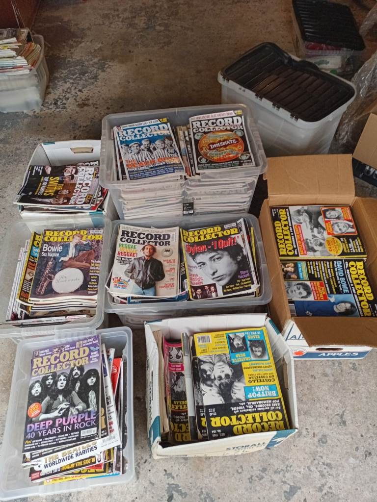 Huge Collection of Record Collector Magazines