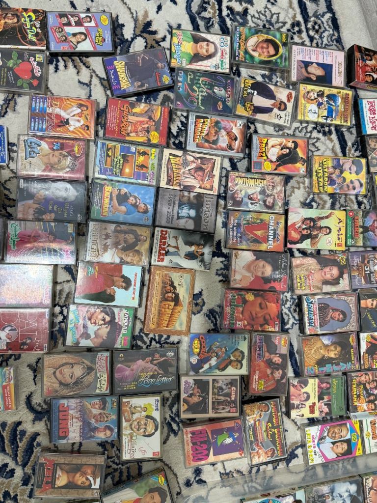 Bollywood and Pakistani cassettes 
