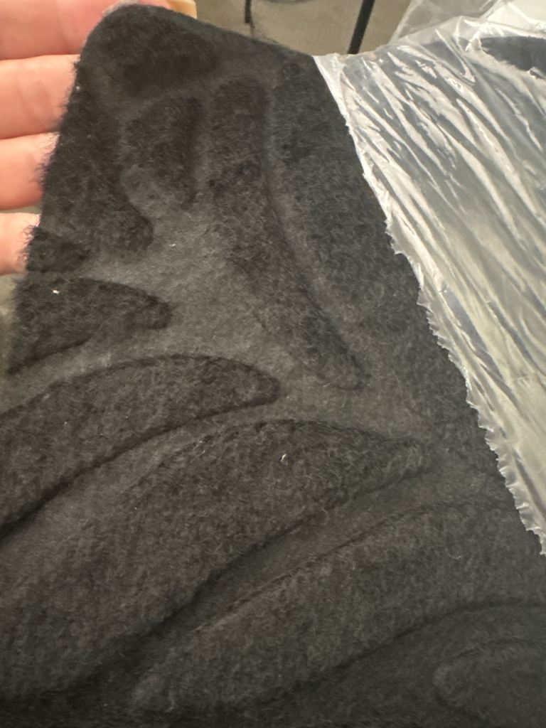 New Grey Fabric Floor Mat with Pattern