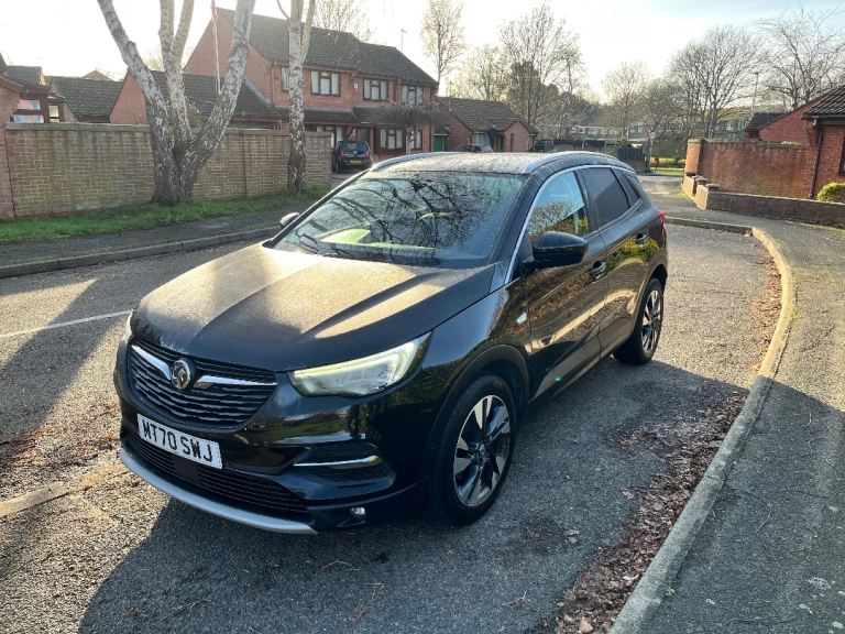 VAUXHALL GRANDLAND X 2020 1.2 TURBO PETROL EURO 6 BLACK 