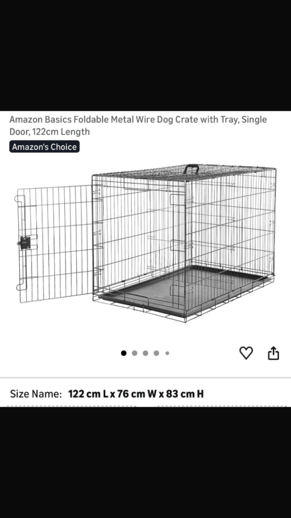 XL dog cage